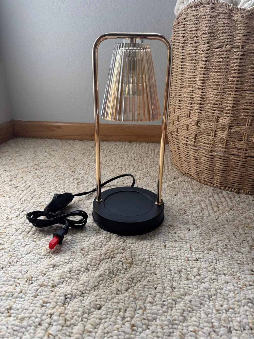 Gold and Black candle warmer
